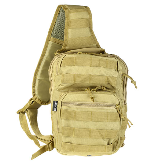 Mil-Tec Rucksack One Strap Assault Pack small 10L coyote Bild 1