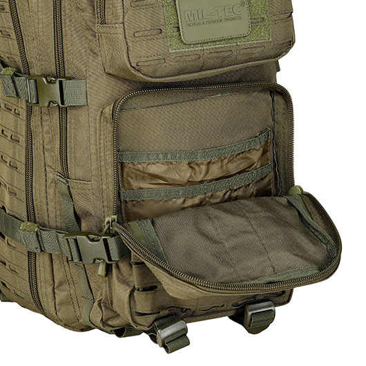 Mil-Tec Rucksack Assault Pack Laser Cut large 36L oliv Bild 11