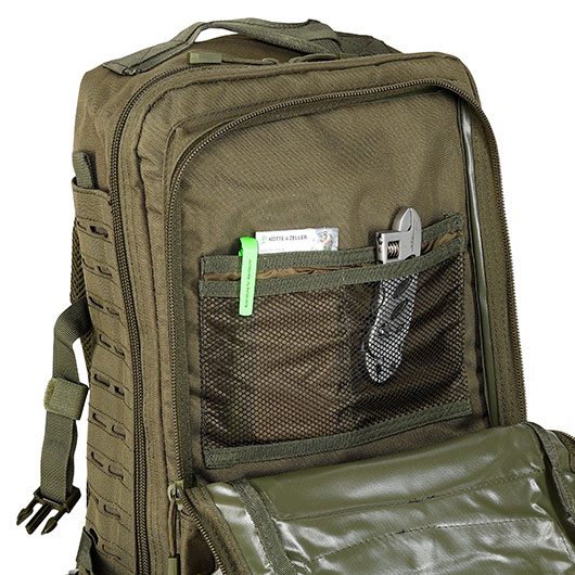 Mil-Tec Rucksack Assault Pack Laser Cut large 36L oliv Bild 9