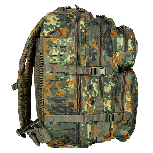 Mil-Tec Rucksack Assault Pack Laser Cut large 36L flecktarn Bild 1