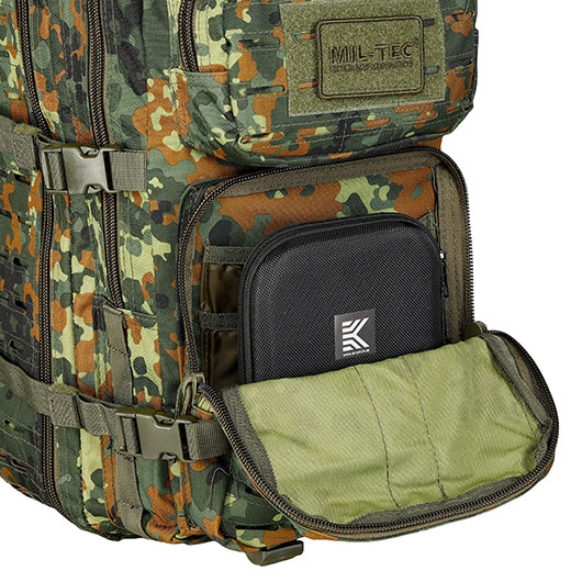 Mil-Tec Rucksack Assault Pack Laser Cut large 36L flecktarn Bild 10