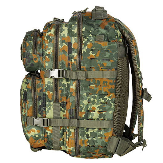 Mil-Tec Rucksack Assault Pack Laser Cut large 36L flecktarn Bild 2