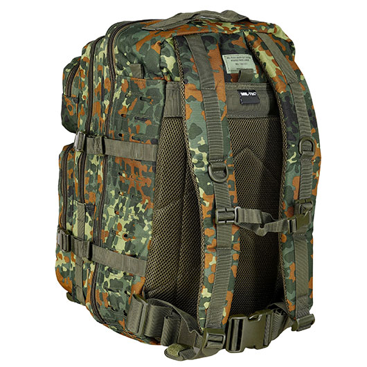 Mil-Tec Rucksack Assault Pack Laser Cut large 36L flecktarn Bild 3