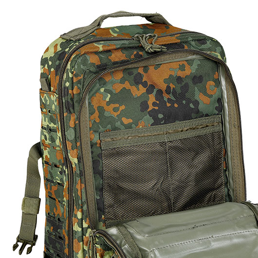 Mil-Tec Rucksack Assault Pack Laser Cut large 36L flecktarn Bild 8