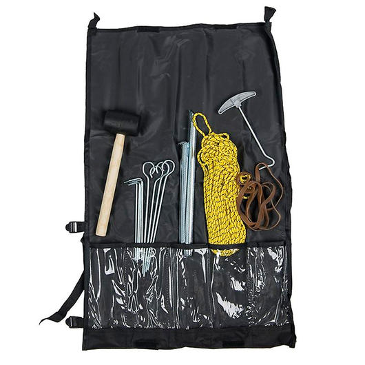 Mil-Tec Zeltzubehr-Set (Heringe,Hammer,Leine etc)