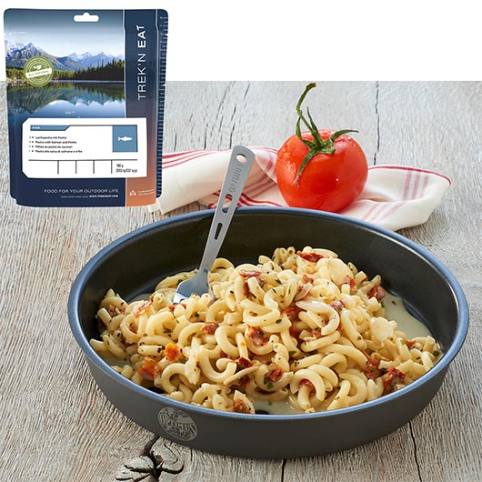 Trek'n Eat Hauptgericht Lachspesto mit Pasta