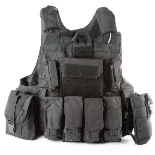 101 INC Raptor Tactical Vest schwarz