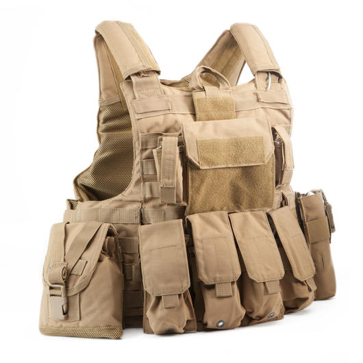 101 INC. Raptor Tactical Vest sand Bild 1