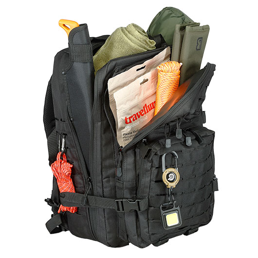 Brandit Cooper Rucksack Lasercut large schwarz Bild 9