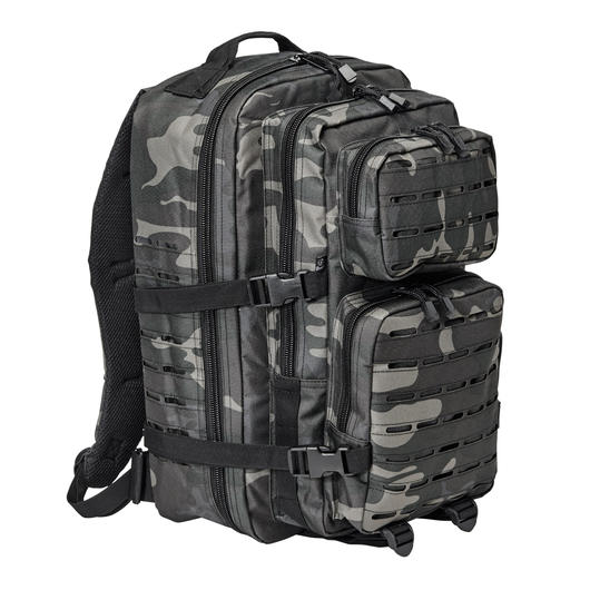 Brandit US Cooper Rucksack Lasercut large darkcamo