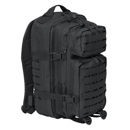 Brandit Cooper Rucksack Lasercut medium schwarz