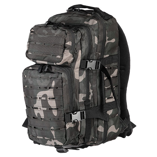 Brandit US Cooper Rucksack Lasercut medium darkcamo Bild 1
