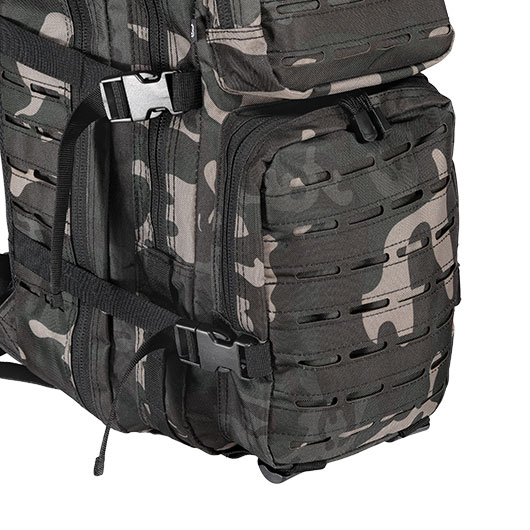Brandit US Cooper Rucksack Lasercut medium darkcamo Bild 7