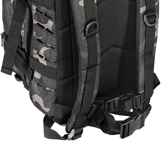 Brandit US Cooper Rucksack Lasercut medium darkcamo Bild 8