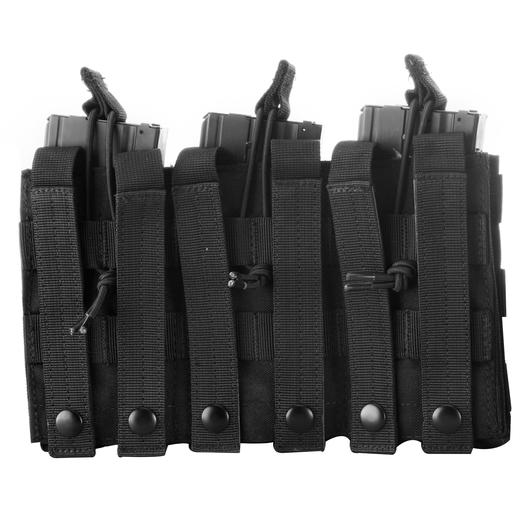 Condor M4 Magazintasche offen 3-Fach schwarz Bild 3