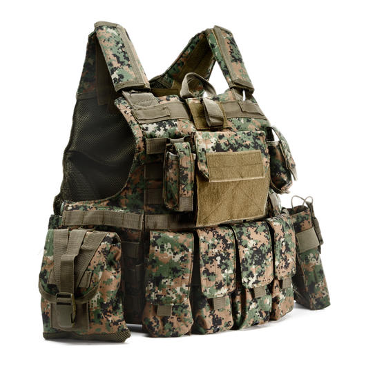 101 INC Raptor Tactical Vest digital camo Bild 1