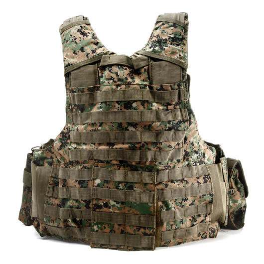 101 INC Raptor Tactical Vest digital camo Bild 2