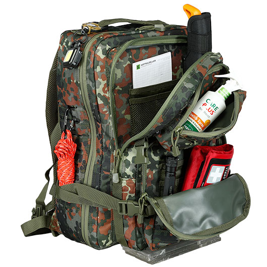 Brandit US Cooper Rucksack Lasercut large flecktarn Bild 10