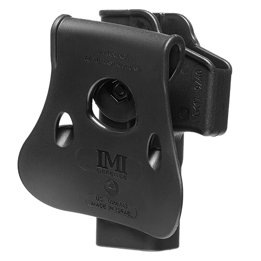 IMI Defense Level 2 Holster Kunststoff Paddle fr G 17/22/28/31/34 schwarz Bild 3