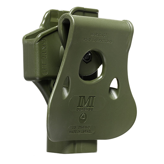 IMI Defense Level 2 Holster Kunststoff Paddle fr G 17/22/28/31/34 Links OD Bild 5