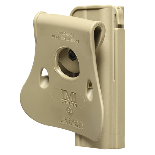 IMI Defense Level 2 Holster Kunststoff Paddle fr G 17/22/28/31/34 Links Tan Bild 3