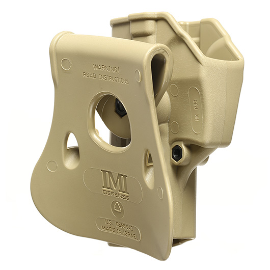 IMI Defense Level 2 Holster Kunststoff Paddle fr H&K P30 Tan Bild 3