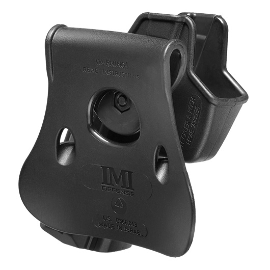 IMI Defense Level 2 Holster Kunststoff Paddle fr H&K 45/45C schwarz Bild 3