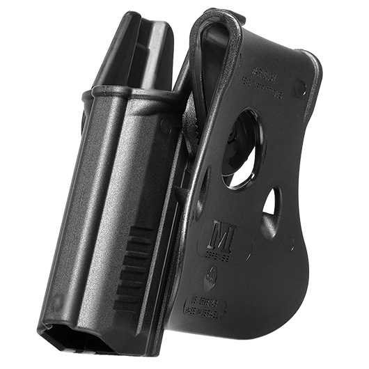 IMI Defense Level 2 Holster Kunststoff Paddle fr H&K 45/45C schwarz Bild 5