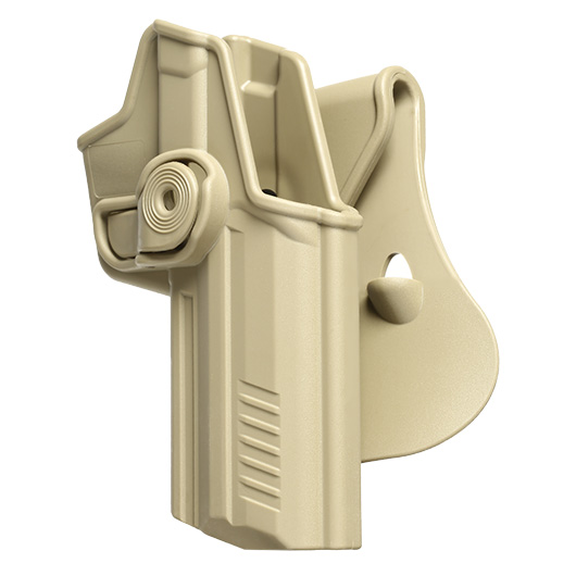 IMI Defense Level 2 Holster Kunststoff Paddle fr H&K 45/45C tan Bild 7