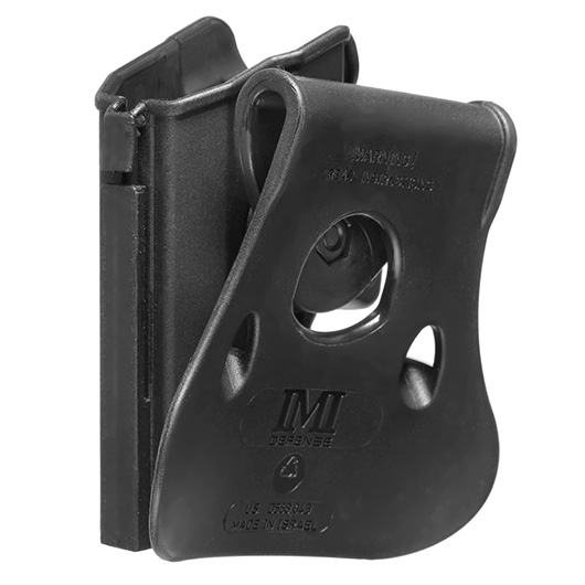 IMI Defense Level 2 Holster Kunststoff Paddle fr H&K USP Compact schwarz Bild 5