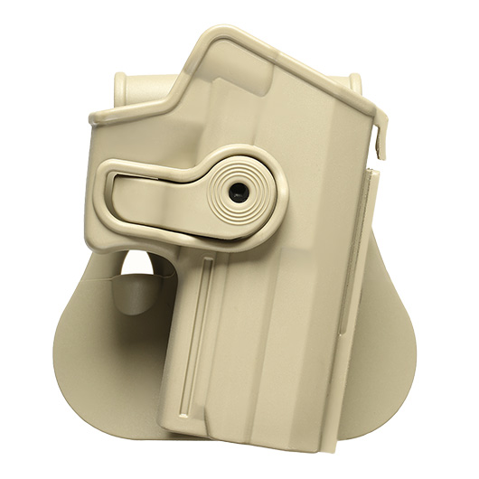 IMI Defense Level 2 Holster Kunststoff Paddle fr H&K USP Compact tan