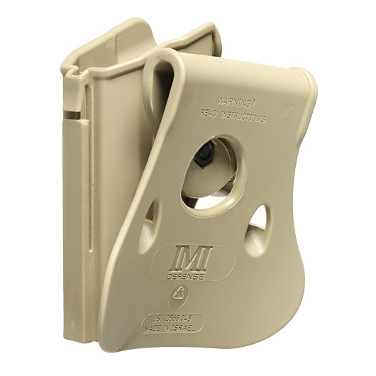 IMI Defense Level 2 Holster Kunststoff Paddle fr H&K USP Compact tan Bild 5