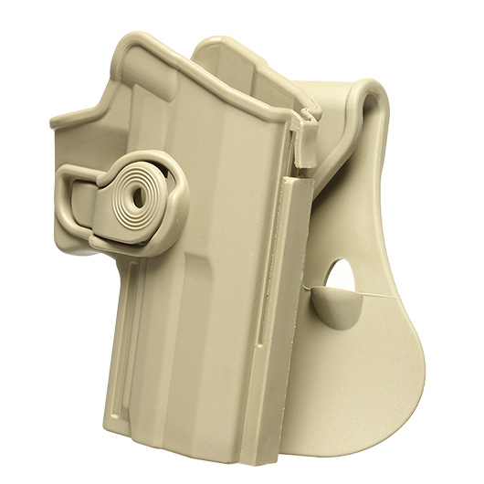 IMI Defense Level 2 Holster Kunststoff Paddle fr H&K USP Compact tan Bild 7