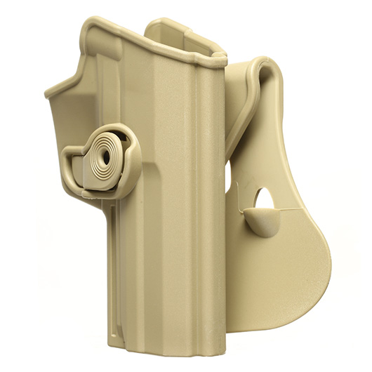 IMI Defense Level 2 Holster Kunststoff Paddle fr H&K USP / P8 9mm tan Bild 7