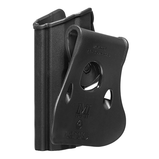 IMI Defense Level 2 Holster Kunststoff Paddle fr H&K USP .45 schwarz Bild 5