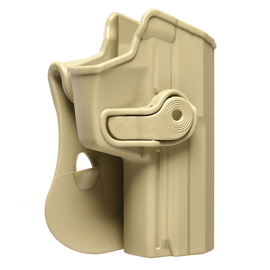 IMI Defense Level 2 Holster Kunststoff Paddle fr H&K USP .45 tan Bild 1