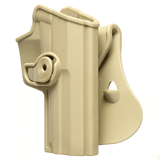 IMI Defense Level 2 Holster Kunststoff Paddle fr H&K USP .45 tan Bild 7