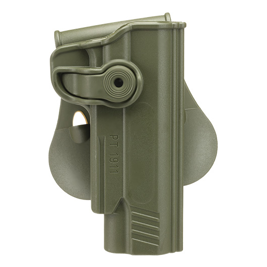 IMI Defense Level 2 Holster Kunststoff Paddle fr 1911 Modelle mit Rail OD