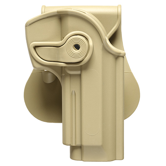 IMI Defense Level 2 Holster Kunststoff Paddle fr Beretta 92 Modelle tan