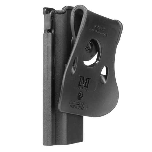 IMI Defense Level 2 Holster Kunststoff Paddle fr 1911 Modelle schwarz Bild 5