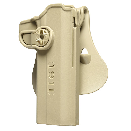 IMI Defense Level 2 Holster Kunststoff Paddle fr 1911 Modelle tan Bild 7