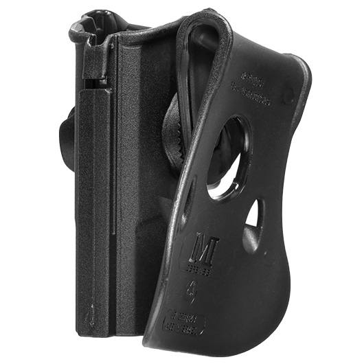 IMI Defense Level 2 Holster Kunststoff Paddle fr Walther PPQ schwarz Bild 5