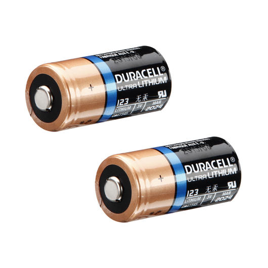 Duracell Ultra Lithium Batterie CR123A 3V 2er Pack