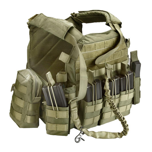 101 INC Plattentrger Set Tactical Operator oliv Bild 1