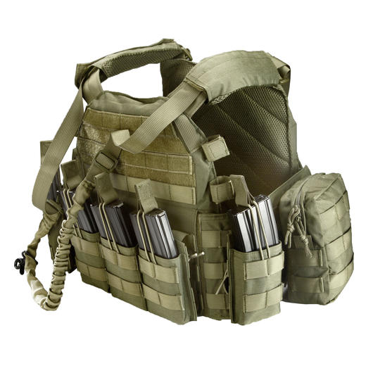 101 INC Plattentrger Set Tactical Operator oliv Bild 2