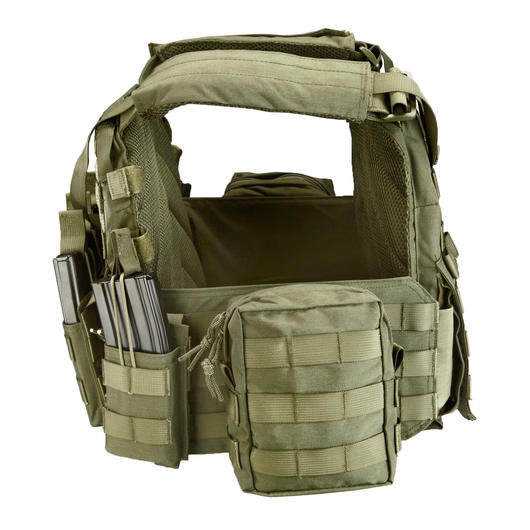 101 INC Plattentrger Set Tactical Operator oliv Bild 3
