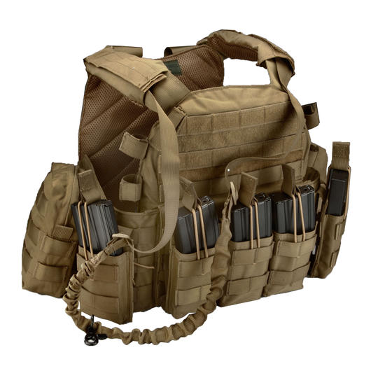101 INC Plattentrger Set Tactical Operator coyote Bild 1