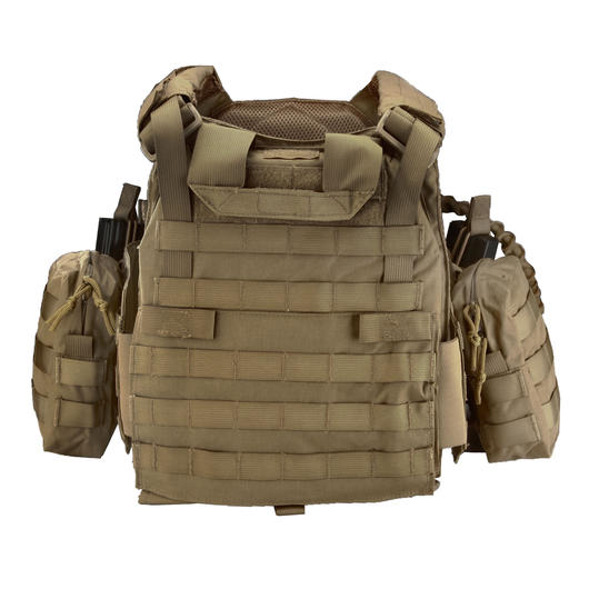 101 INC Plattentrger Set Tactical Operator coyote Bild 4