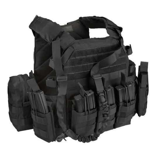 101 INC Plattentrger Set Tactical Operator schwarz Bild 2