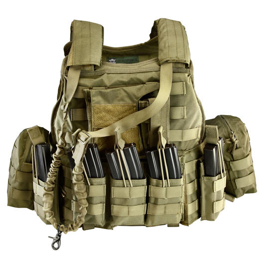 101 INC Plattentrger Set Ranger oliv